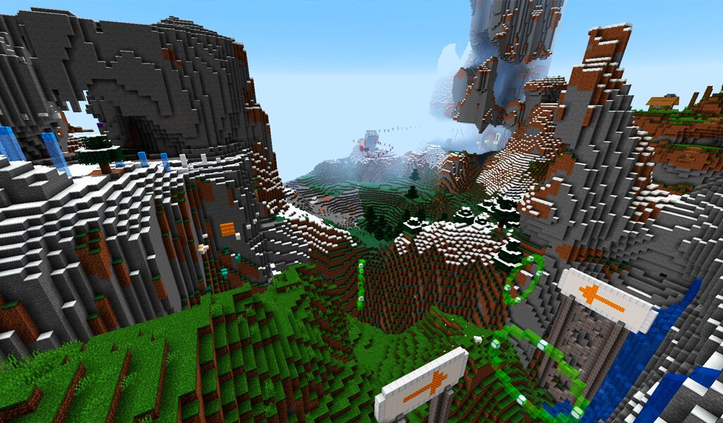 Minecraft Mapas de parkour, jogando craft, baixe minecraft, jugar parkour