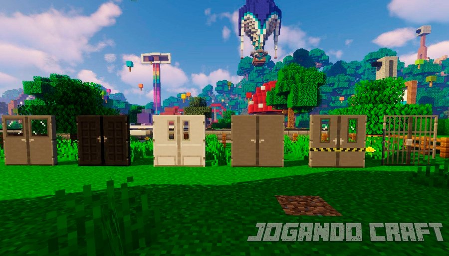 Minecraft Mod Doors, jogando craft, baixe minecraft, jugar minecraft