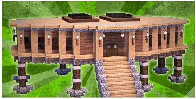 ⛏️ 5 Modelos de Casas de Minecraft Simples que Você pode Construir com  Facilidade