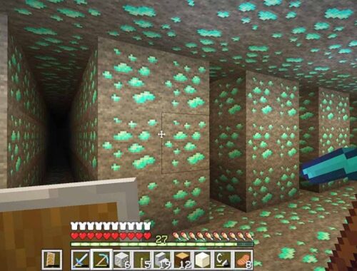 Como Encontrar Diamantes em Minecraft