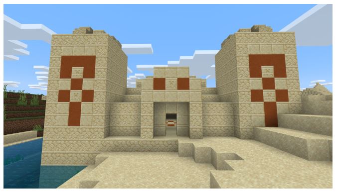 melhores sementes de Minecraft Pirâmide do Deserto