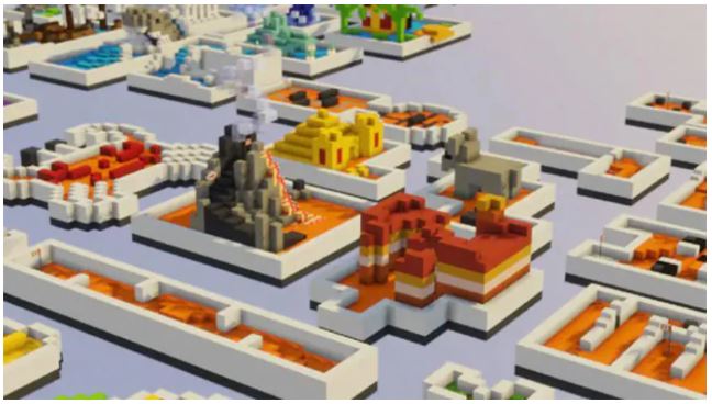 melhores mapas de puzzles em Minecraft Java Realms